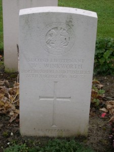 War Grave Walter Winkworth 