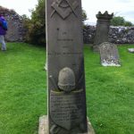 In Memory Of Henry Thomas McDonald Who was first in the 32nd and afterwards Capt. in the 53rd Regt And served long In India Died August 25th 1856 Aged 73 years Also 2 of his sons Died in infancy St Mary's Church Lindisfarne, Holy Island 
