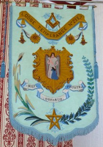 Banner of Lodge Temperance No. 2557