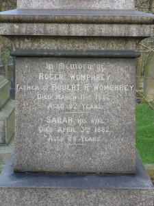 Womphrey Family Grave